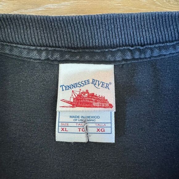 Vintage Tool 2006 10000 Days Black Shirt Tour Size XL Tennessee River Tag Metal - Picture 3 of 9